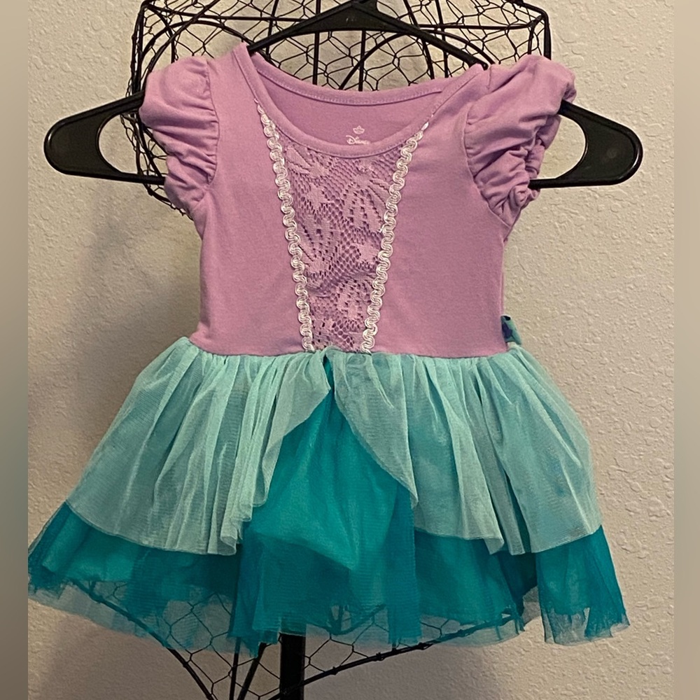 Disney Princess Ariel Purple Baby Dress